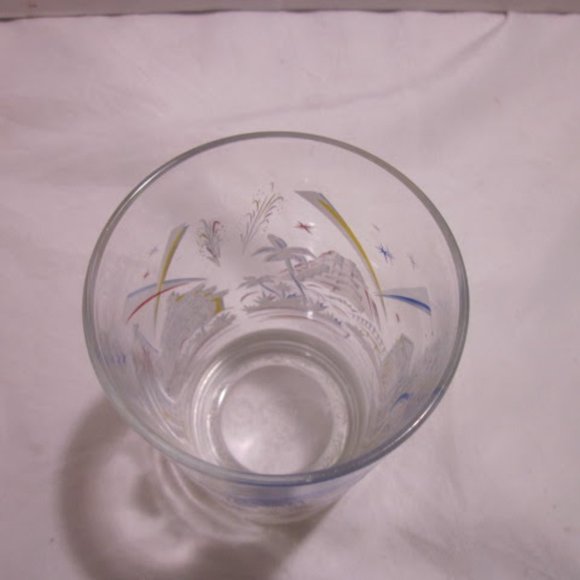 Walt Disney World Mickey Mouse Glass 25th Anniversary Remember The Magic Vintage - Picture 10 of 10